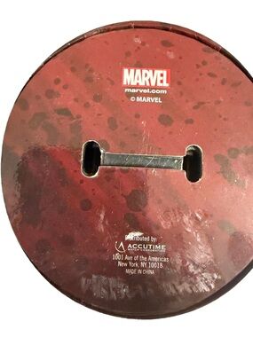 Marvel | Accessories | Marvel Black And Red Mens Analog Watch With ...